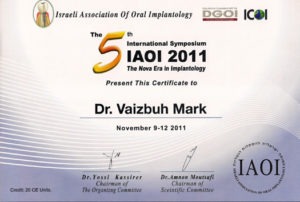 MVDENT Certificate 3